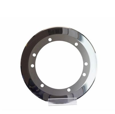 Hardmetal SKD11 H13 Karton Kağıt PE PP Plastik için Yuvarlak Kesme Eğme Jilet Bıçakları