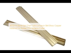 1KTD173 Band Slat Chain Link Conveyor Belt Korber KT2 Tütün Kesicisi için Bakır Bakır Malzemesi