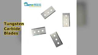 Tungsten Karbür Film Dilme Bıçakları 43x22x0.4mm